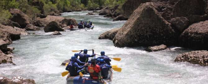 rafting en Huesca