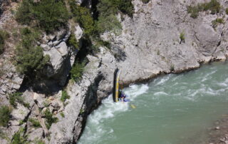 Rafting en Ainsa ( Huesca )