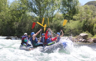 el rafting en verano es una actividad apta para todo el mundo